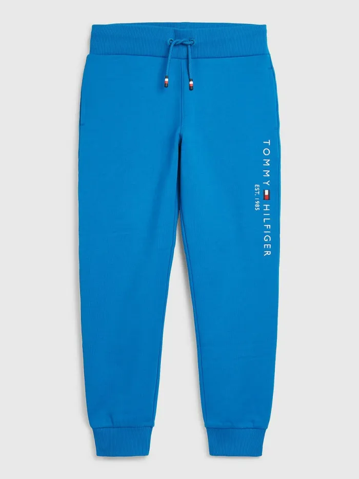 Tommy Hilfiger Essential Logo Joggers Regatta Blue Boys Trousers and Shorts Gift Ideas Tommy Hilfiger Essential Logo Joggers Regatta Blue Boys Trousers and Shorts Gift Ideas
