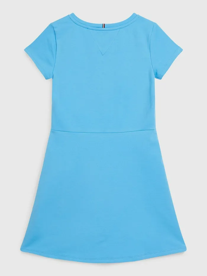 Tommy Hilfiger Essential Skater Dress Blue Crush Girls Dresses Cheap On Sale