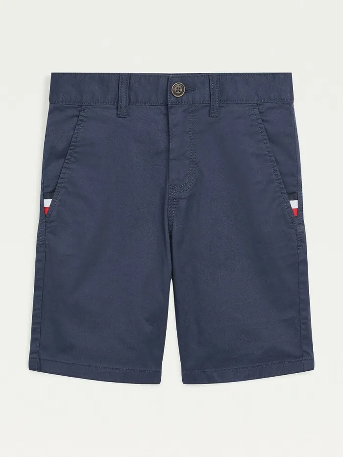 Tommy Hilfiger Essential Th Flex Chino Shorts Twilight Navy Boys Trousers and Shorts Gift 4 You Tommy Hilfiger Essential Th Flex Chino Shorts Twilight Navy Boys Trousers and Shorts Gift 4 You