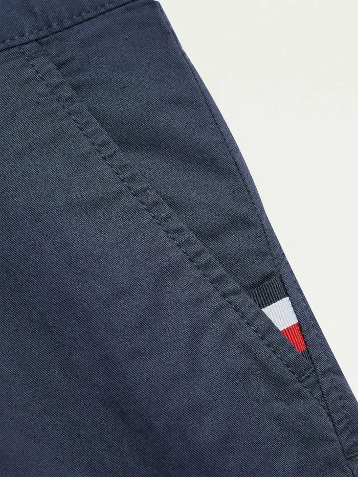 Tommy Hilfiger Essential Th Flex Chino Shorts Twilight Navy Boys Trousers and Shorts Gift 4 You