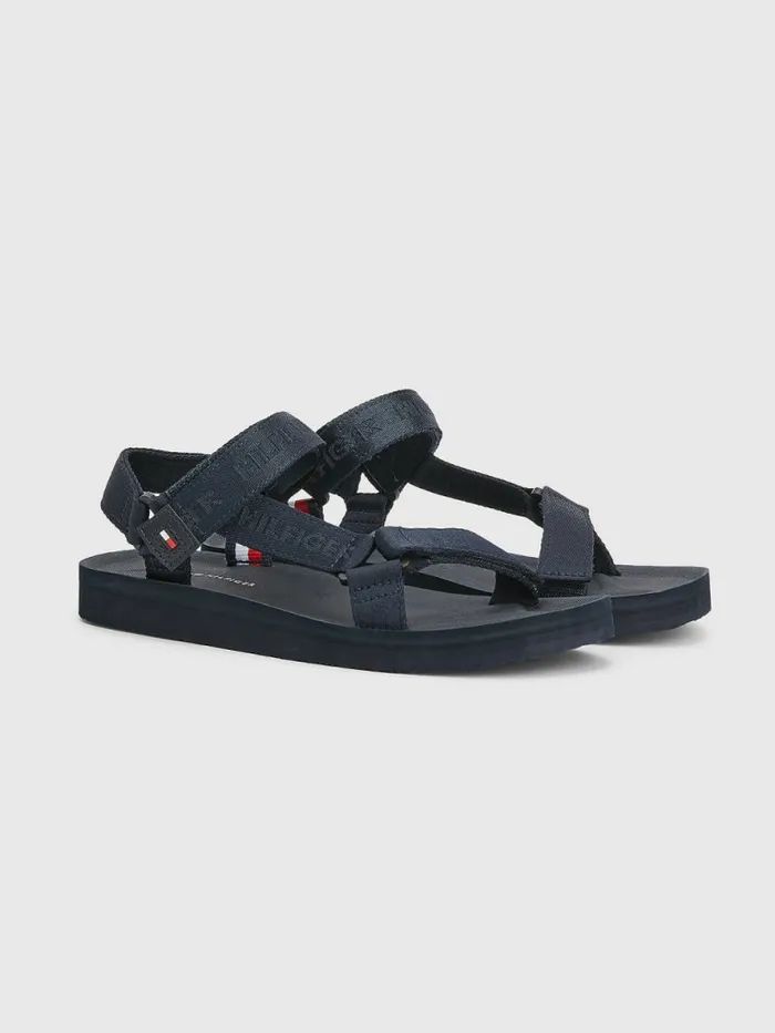Tommy Hilfiger Essential Webbing Sandals Desert Sky Mens Casual Shoes On Sale Tommy Hilfiger Essential Webbing Sandals Desert Sky Mens Casual Shoes On Sale
