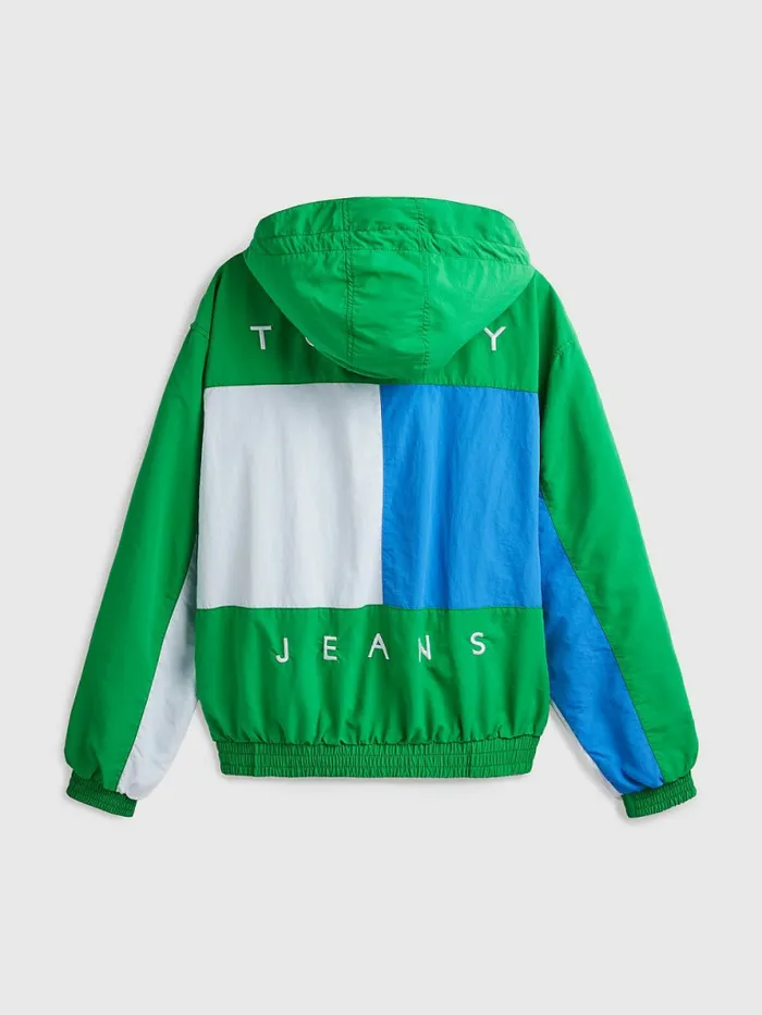 Tommy Hilfiger Exclusive Icons Pop Drop Jacket Spring Palm Green Mens Coats and Jackets Popular