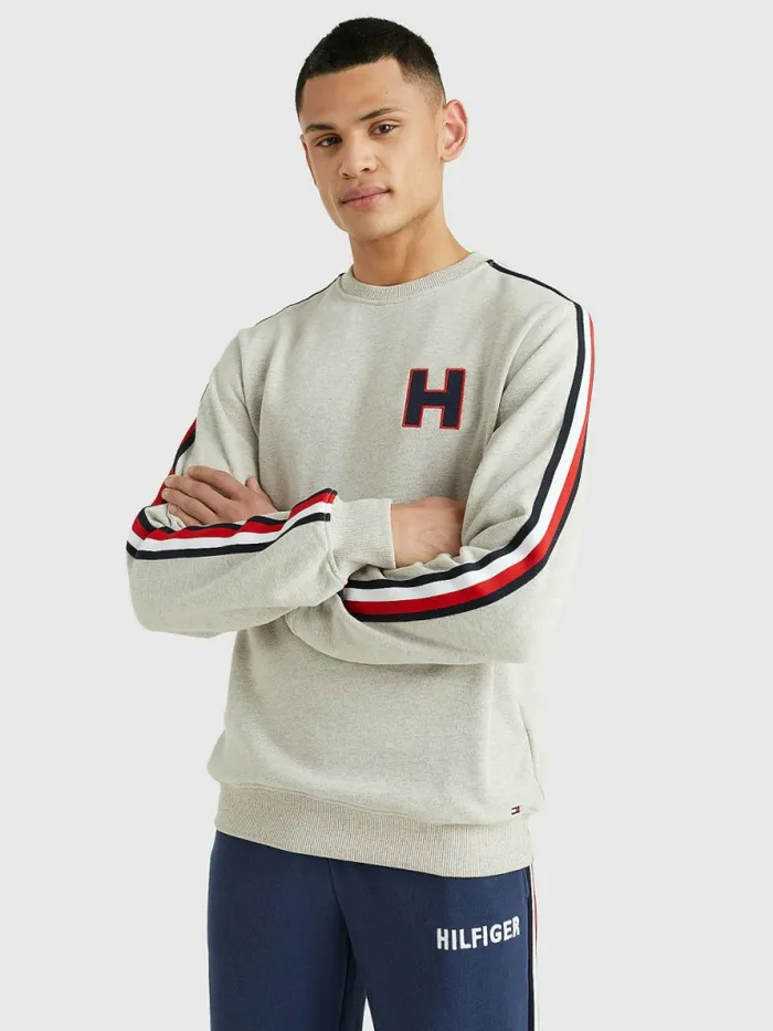 Tommy Hilfiger Exclusive Logo Track Sweatshirt LinoRecover Mens Sweatshirts and Hoodies Online Tommy Hilfiger Exclusive Logo Track Sweatshirt LinoRecover Mens Sweatshirts and Hoodies Online
