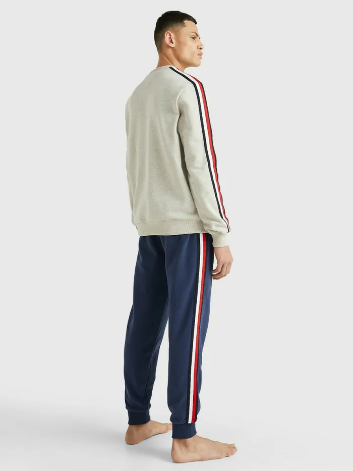 Tommy Hilfiger Exclusive Logo Track Sweatshirt LinoRecover Mens Sweatshirts and Hoodies Online