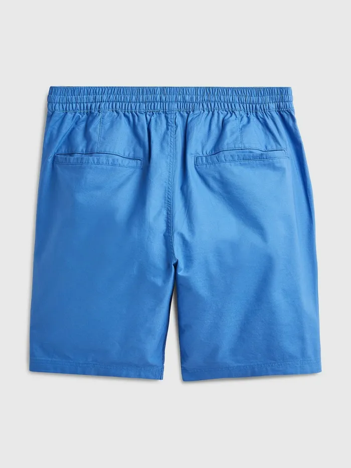 Tommy Hilfiger Exclusive Pop Drop Oxford Shorts Electric Aqua Mens Shorts Fashion