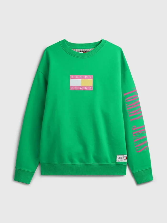 Tommy Hilfiger Exclusive Pop Drop Sweatshirt Spring Palm Green Mens Sweatshirts and Hoodies Gift Ideas Tommy Hilfiger Exclusive Pop Drop Sweatshirt Spring Palm Green Mens Sweatshirts and Hoodies Gift Ideas