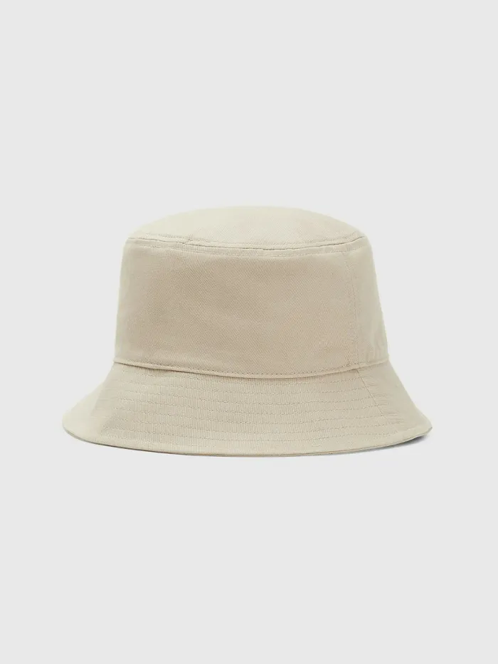 Tommy Hilfiger Flag Bucket Hat Savannah Sand Mens Hats and Scarves Gift Ideas