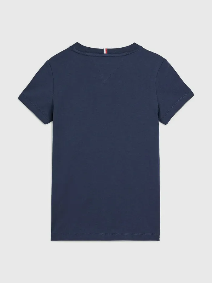 Tommy Hilfiger Flag Logo TShirt Twilight Navy Boys TShirts and Polos Fashion