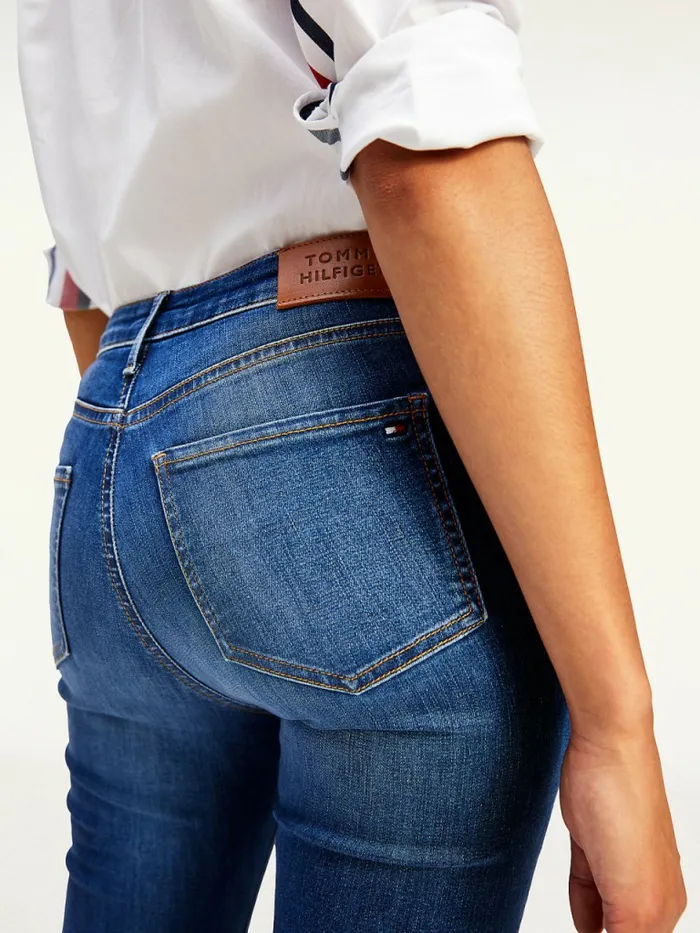 Tommy Hilfiger Harlem High Rise Ultra Skinny Th Flex Jeans Dia Womens Jeans Online