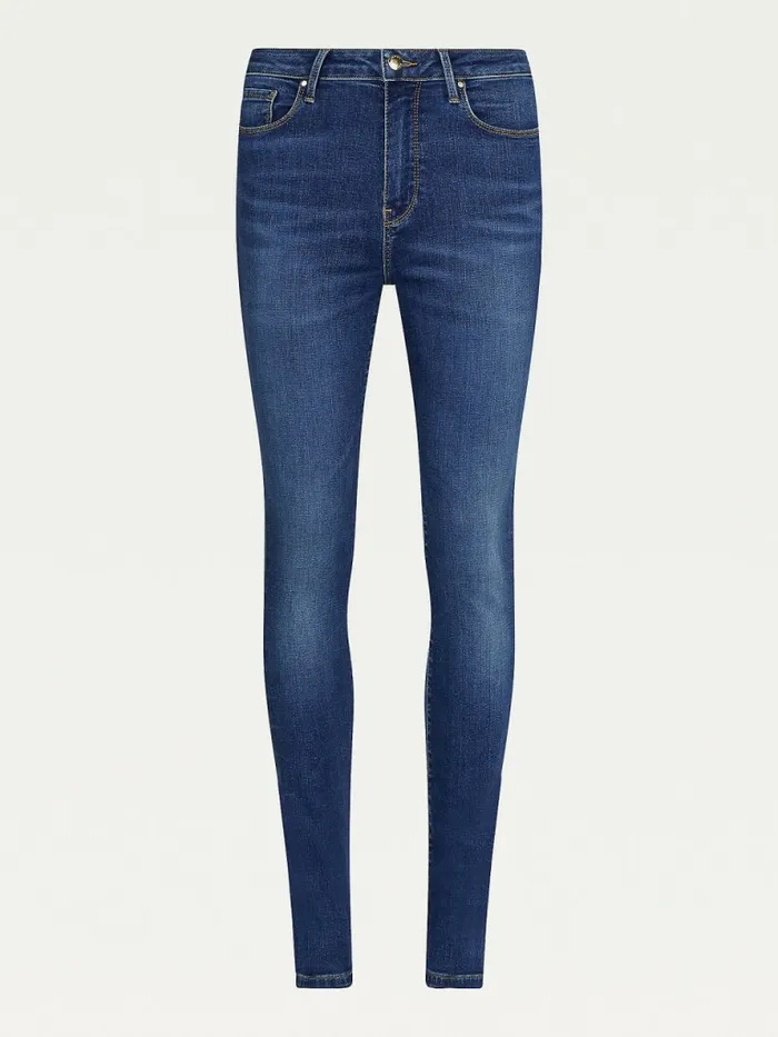Tommy Hilfiger Harlem High Rise Ultra Skinny Th Flex Jeans Dia Womens Jeans Online