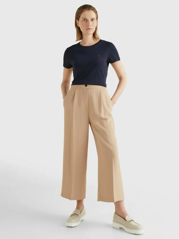 Tommy Hilfiger Heritage Crew Neck TShirt Midnight Womens Essentials