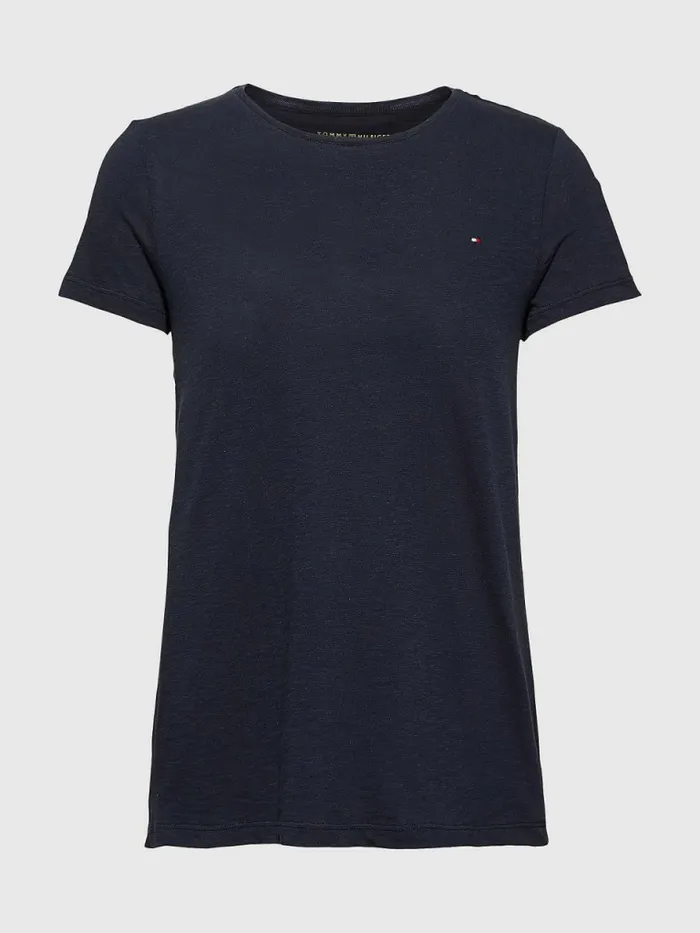 Tommy Hilfiger Heritage Crew Neck TShirt Midnight Womens Essentials