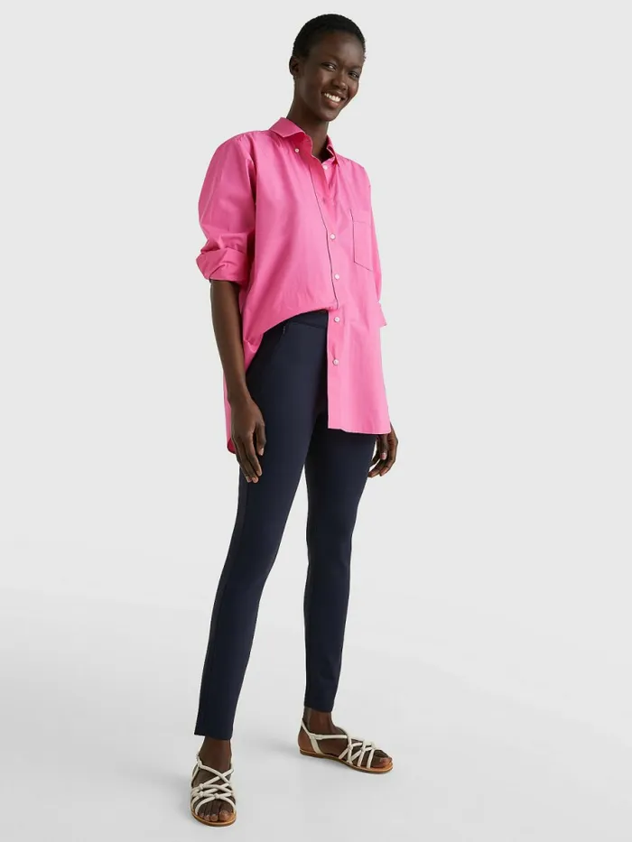 Tommy Hilfiger Heritage Skinny Fit Trousers Midnight Womens Trousers
