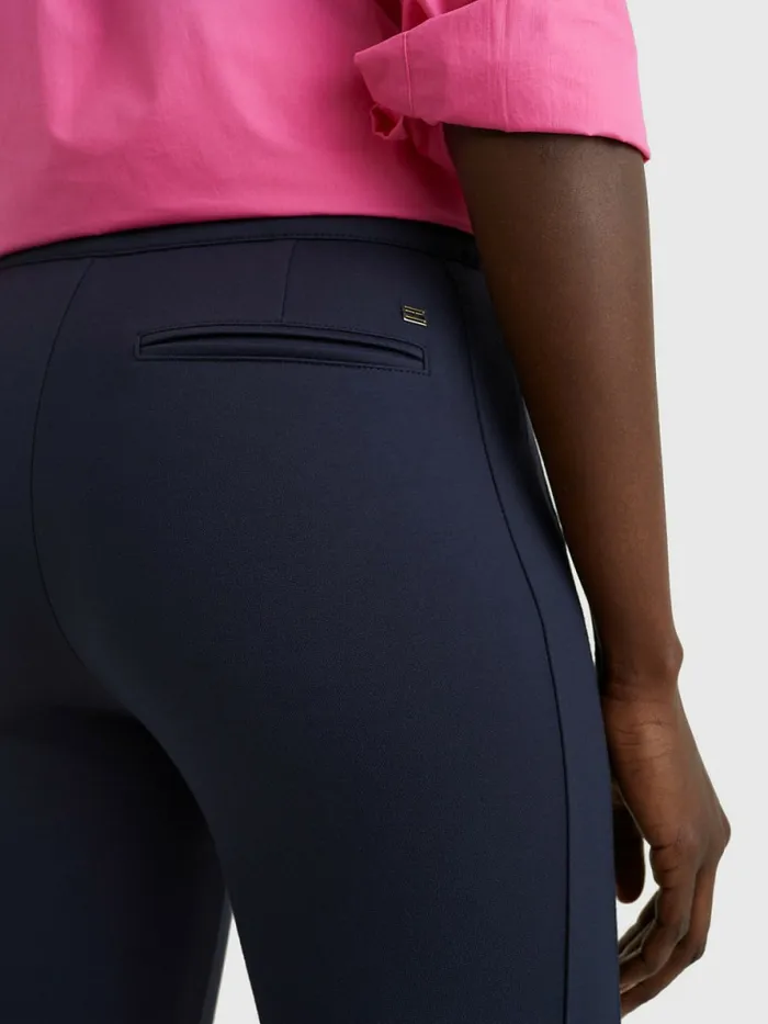 Tommy Hilfiger Heritage Skinny Fit Trousers Midnight Womens Trousers