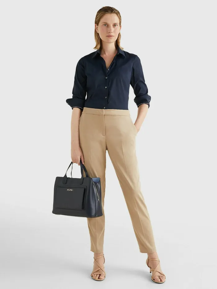 Tommy Hilfiger Heritage Slim Fit Shirt Midnight Womens Shirts and Blouses For Sale