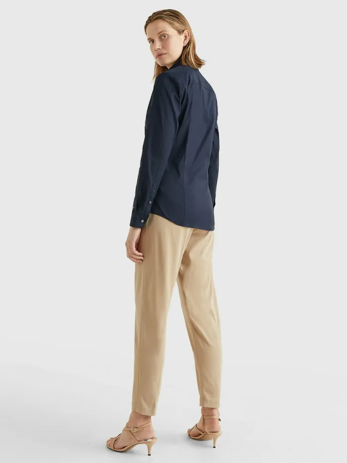 Tommy Hilfiger Heritage Slim Fit Shirt Midnight Womens Shirts and Blouses For Sale