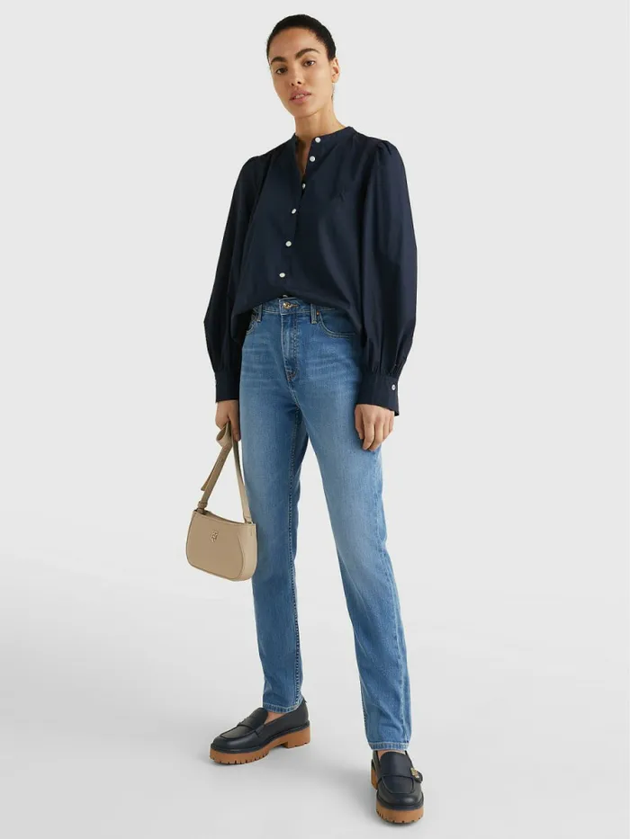 Tommy Hilfiger High Rise Slim Straight Jeans Izzy Womens Jeans Sale