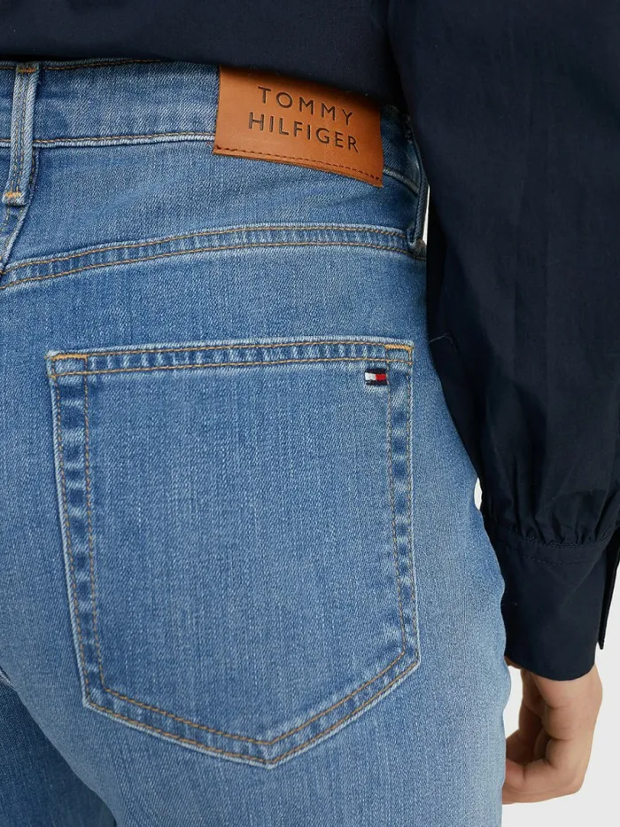 Tommy Hilfiger High Rise Slim Straight Jeans Izzy Womens Jeans Sale