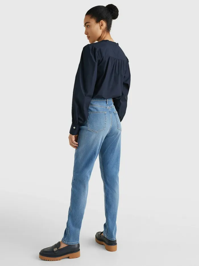 Tommy Hilfiger High Rise Slim Straight Jeans Izzy Womens Jeans Sale
