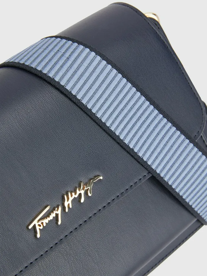 Tommy Hilfiger Iconic Logo Shoulder Bag Acc Desert Sky Womens Bags On Sale