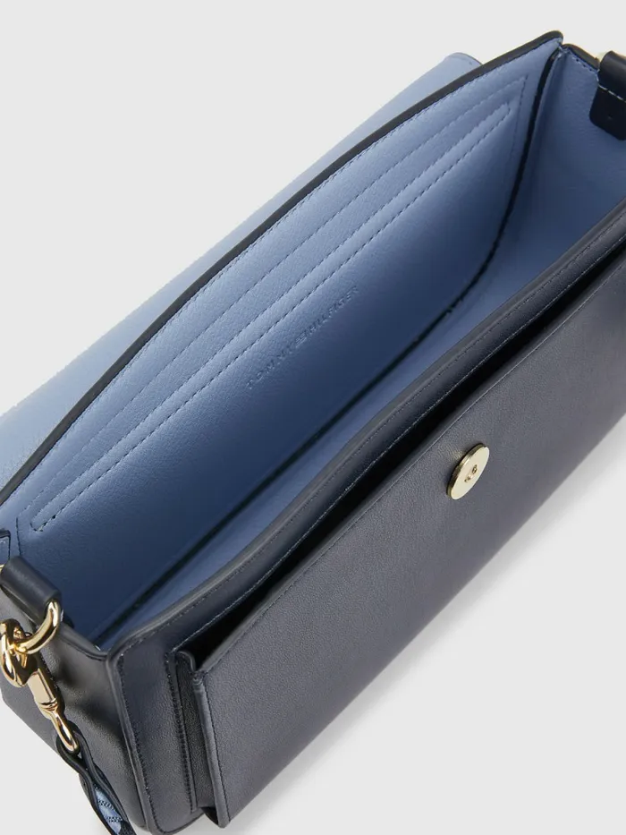 Tommy Hilfiger Iconic Logo Shoulder Bag Acc Desert Sky Womens Bags On Sale