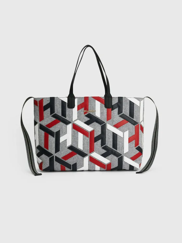 Tommy Hilfiger Iconic Monogram Appliqu Tote Bag Light Grey Heather Womens Bags Near Me Tommy Hilfiger Iconic Monogram Appliqu Tote Bag Light Grey Heather Womens Bags Near Me