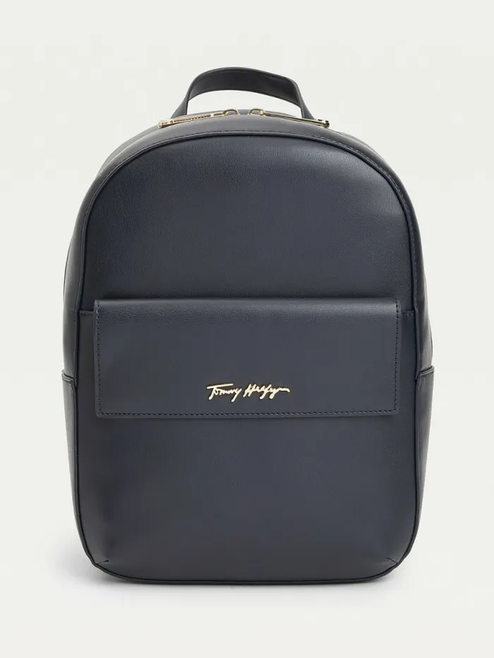 Tommy Hilfiger Iconic Signature Backpack Desert Sky Womens Bags Fashion