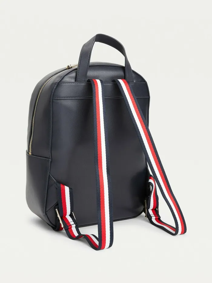 Tommy Hilfiger Iconic Signature Backpack Desert Sky Womens Bags Fashion