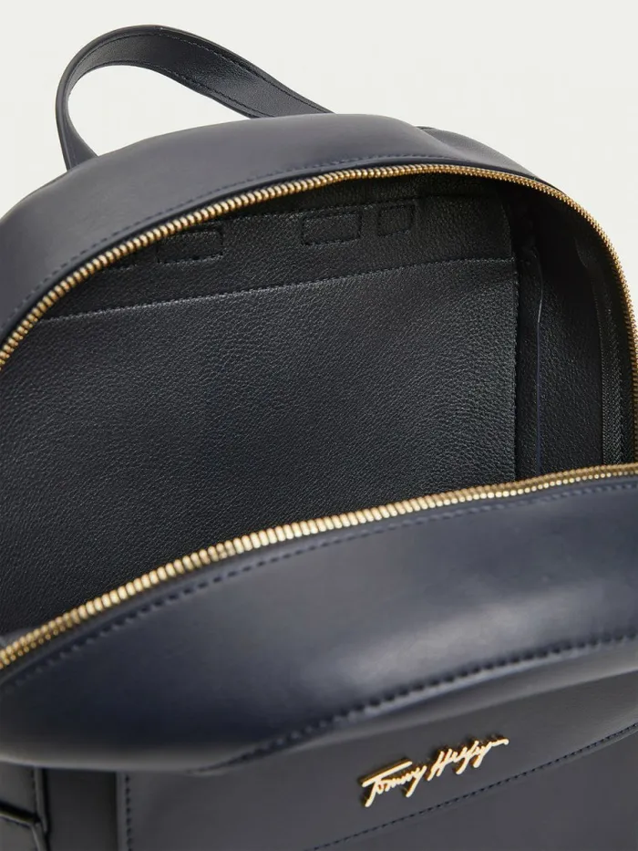 Tommy Hilfiger Iconic Signature Backpack Desert Sky Womens Bags Fashion