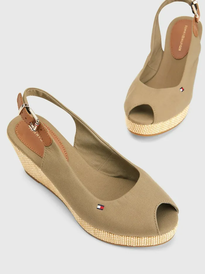Tommy Hilfiger Iconic Slingback Espadrille Wedges Woodridge Womens Sandals Near Me