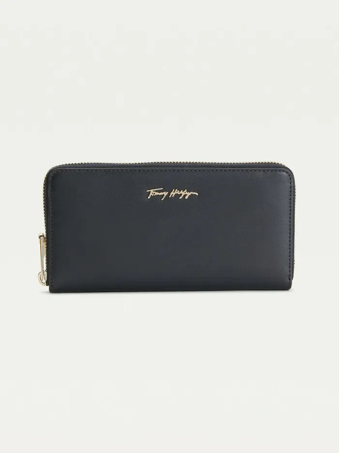 Tommy Hilfiger Iconic ZipAround Signature Wallet Desert Sky Womens Wallets and Keyrings Sale Tommy Hilfiger Iconic ZipAround Signature Wallet Desert Sky Womens Wallets and Keyrings Sale