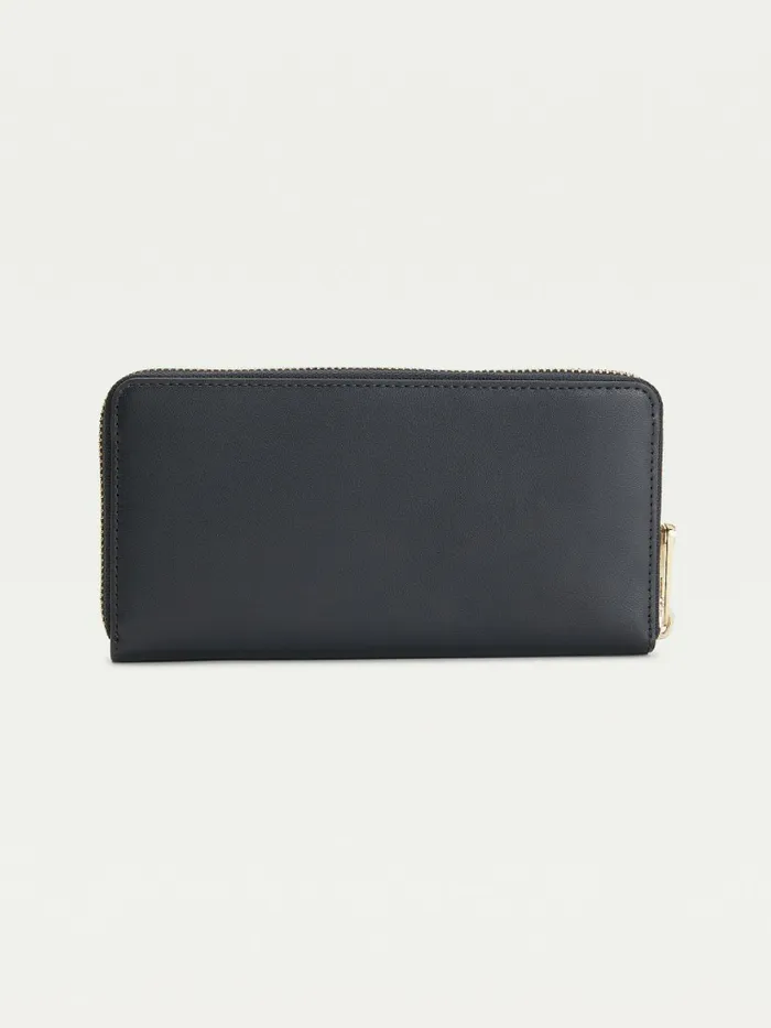 Tommy Hilfiger Iconic ZipAround Signature Wallet Desert Sky Womens Wallets and Keyrings Sale