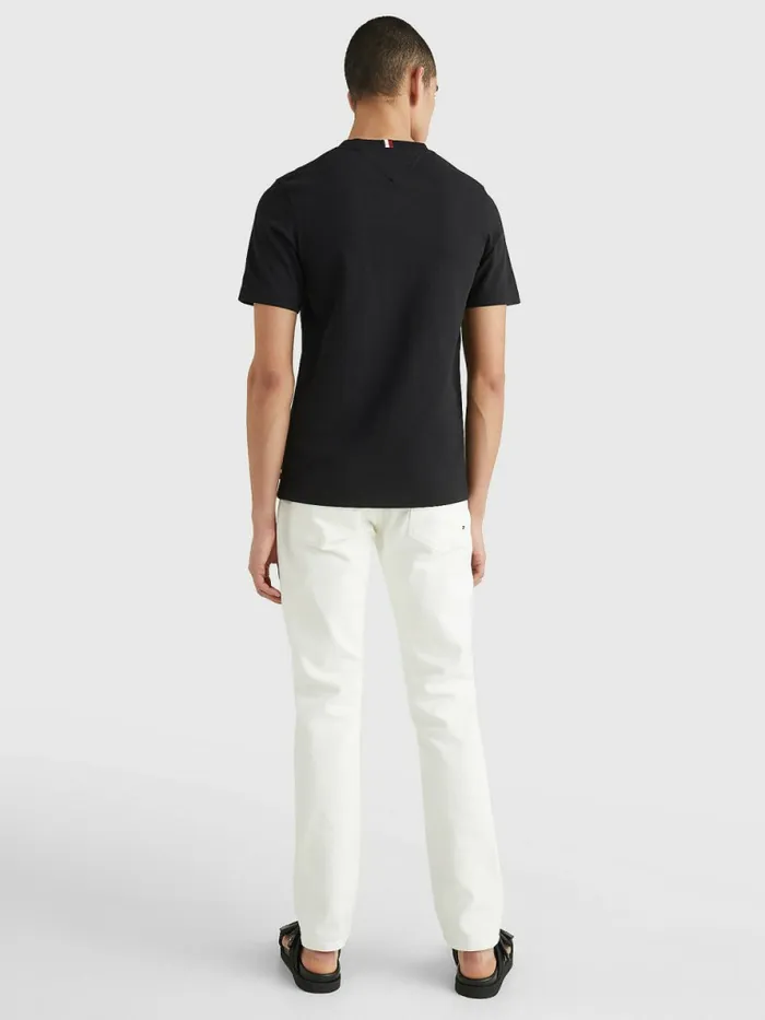 Tommy Hilfiger Icons Embroidery TShirt Black Mens TShirts For Sale