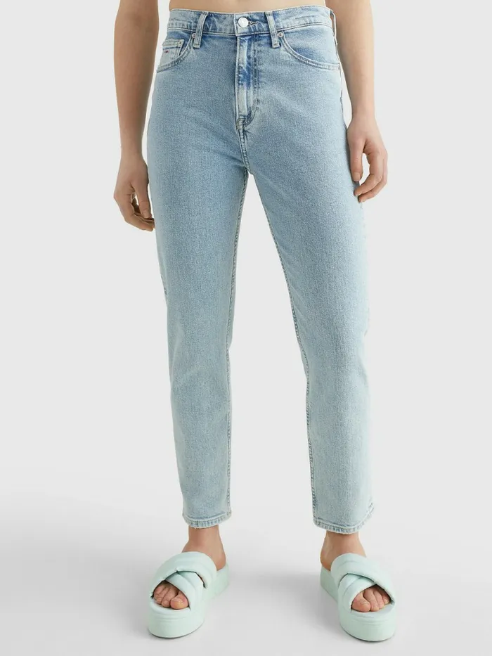 Tommy Hilfiger Izzie High Rise Slim Ankle Jeans Denim Light Womens Jeans Fashion Tommy Hilfiger Izzie High Rise Slim Ankle Jeans Denim Light Womens Jeans Fashion