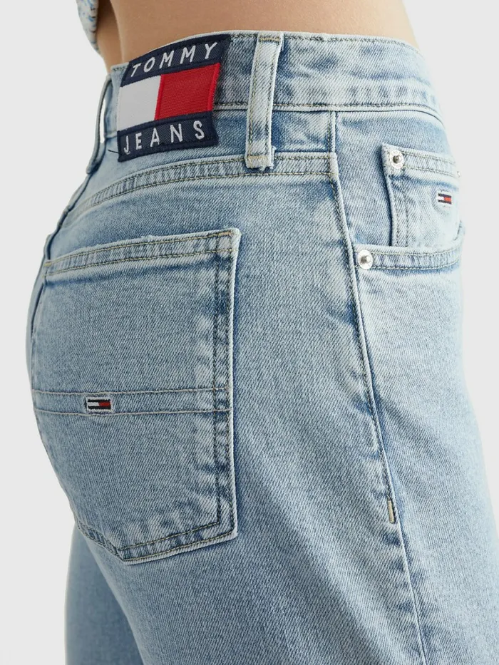Tommy Hilfiger Izzie High Rise Slim Ankle Jeans Denim Light Womens Jeans Fashion
