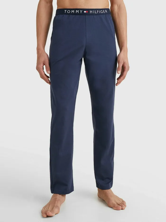 Tommy Hilfiger Jersey Loungewear Pants Navy Blazer Mens Loungewear and Nightwear Popular Tommy Hilfiger Jersey Loungewear Pants Navy Blazer Mens Loungewear and Nightwear Popular