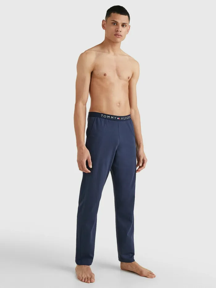Tommy Hilfiger Jersey Loungewear Pants Navy Blazer Mens Loungewear and Nightwear Popular