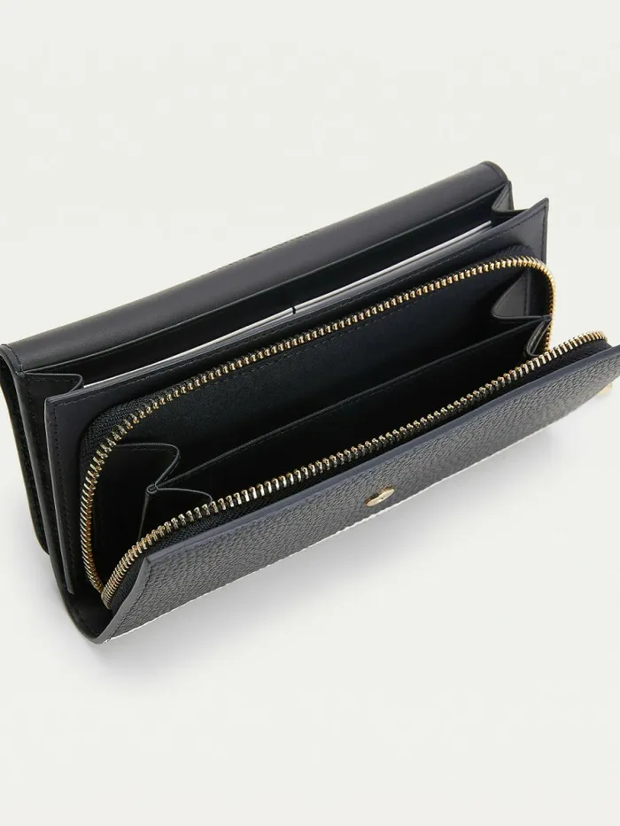 Tommy Hilfiger Large Signature Wallet Navy Corporate Womens Wallets and Keyrings Gift for Friend