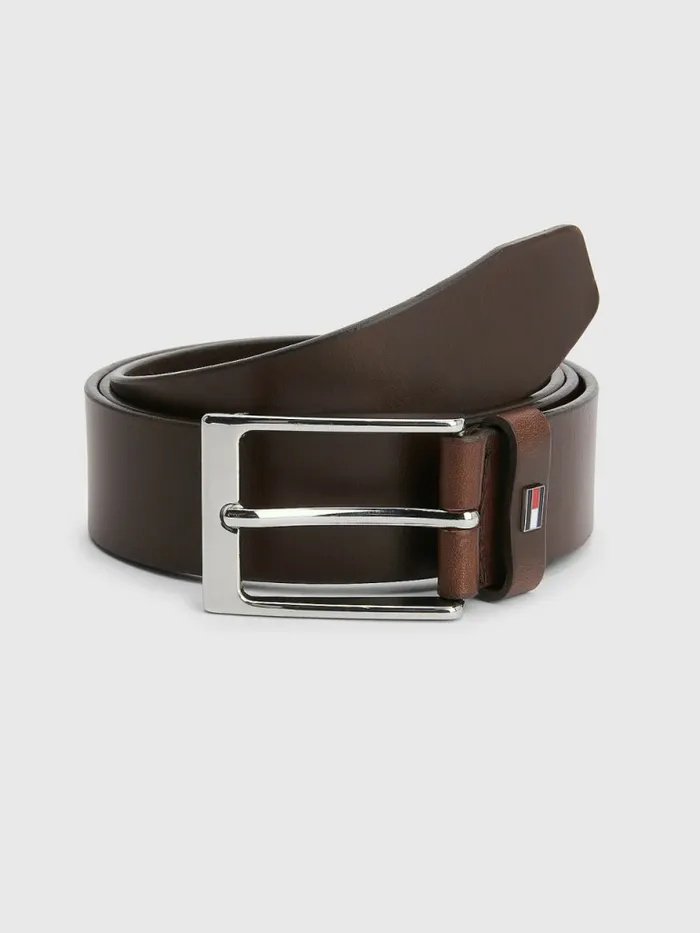 Tommy Hilfiger Layton Enamel Flag Leather Belt Tree Bark Brown Mens Belts Gift 4 You Tommy Hilfiger Layton Enamel Flag Leather Belt Tree Bark Brown Mens Belts Gift 4 You