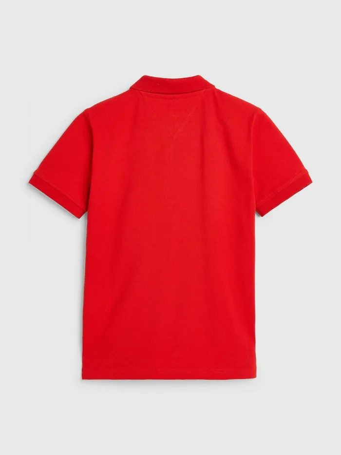 Tommy Hilfiger Logo ColourBlocked Polo Twilight Navy Boys TShirts and Polos On Sale