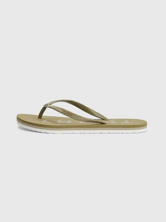 Tommy Hilfiger Logo FlipFlops Woodridge Womens Sandals On Sale