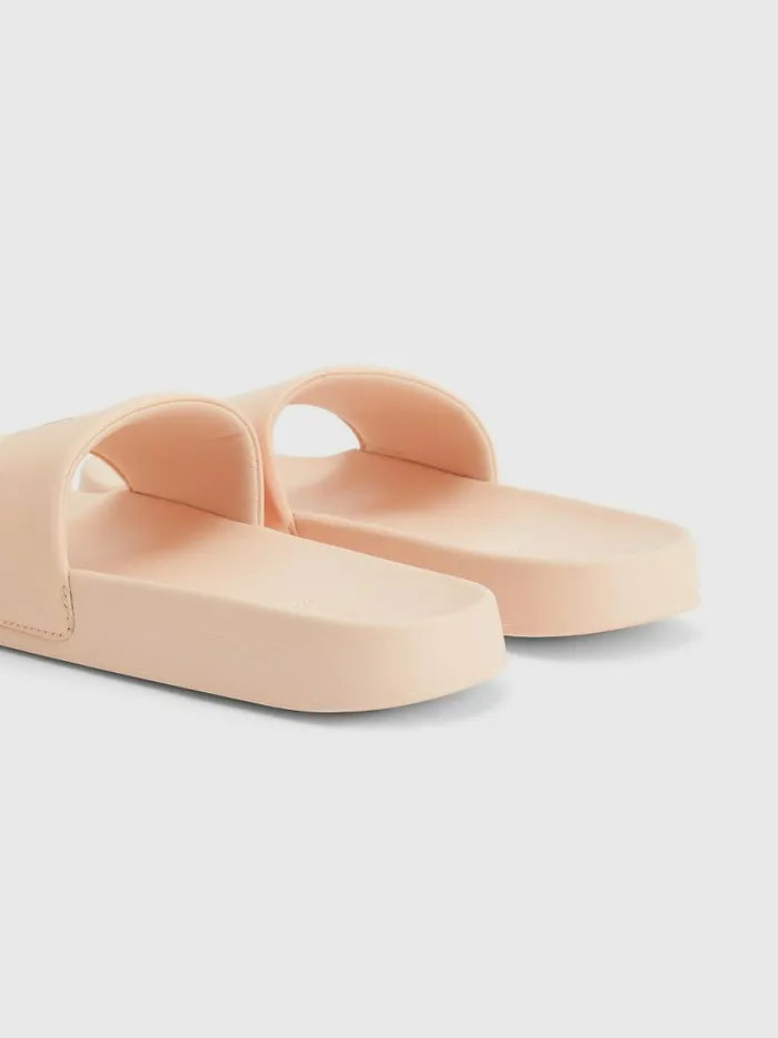 Tommy Hilfiger Logo Slides Frosty Mango Womens Sandals Popular