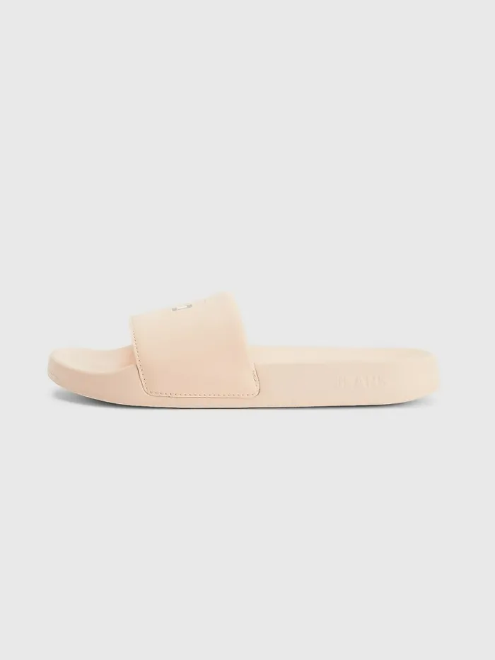 Tommy Hilfiger Logo Slides Frosty Mango Womens Sandals Popular
