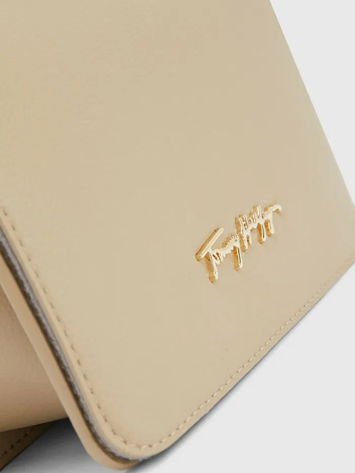 Tommy Hilfiger Logo Small Crossover Bag Beige Womens Bags Popular