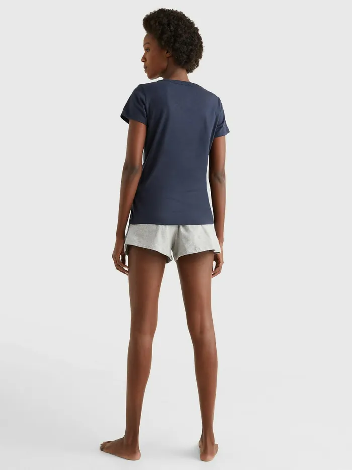 Tommy Hilfiger Logo TShirt Navy Blazer Womens TShirts For Sale