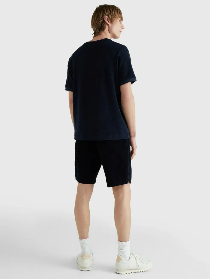 Tommy Hilfiger Micro Towelling TShirt Desert Sky Mens TShirts Gift for Friend