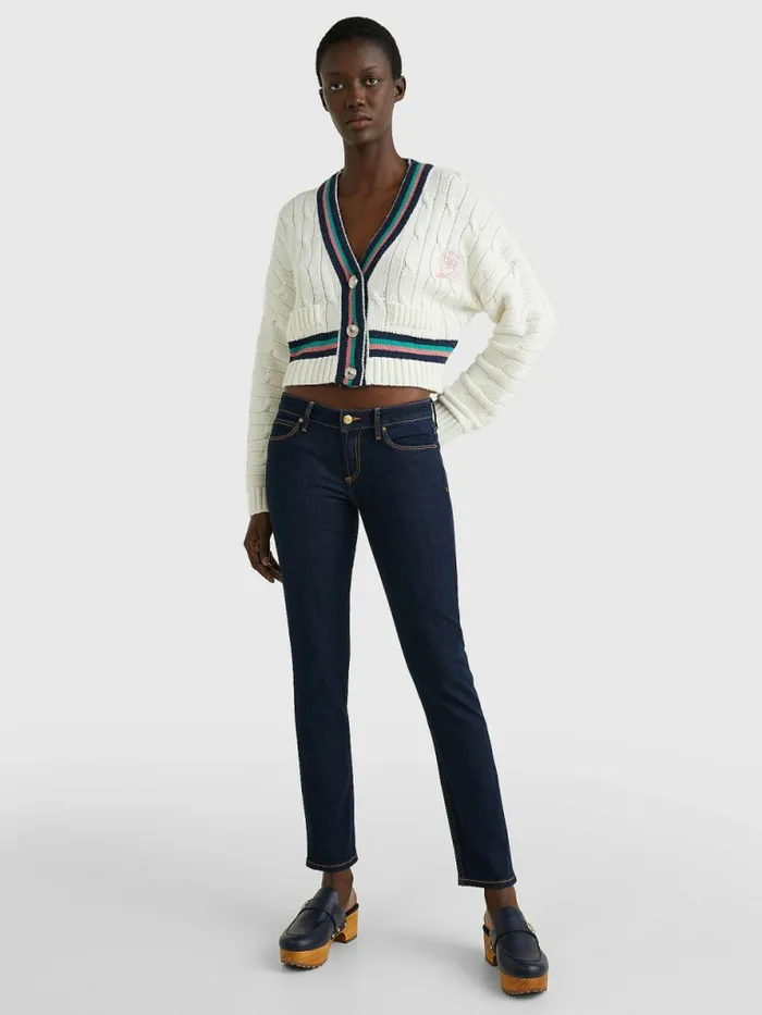 Tommy Hilfiger Milan Heritage Organic Cotton Jeans Chrissy Womens Essentials Sale