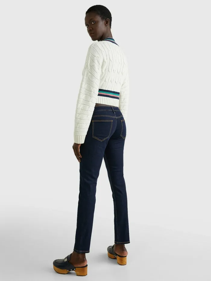 Tommy Hilfiger Milan Heritage Organic Cotton Jeans Chrissy Womens Essentials Sale
