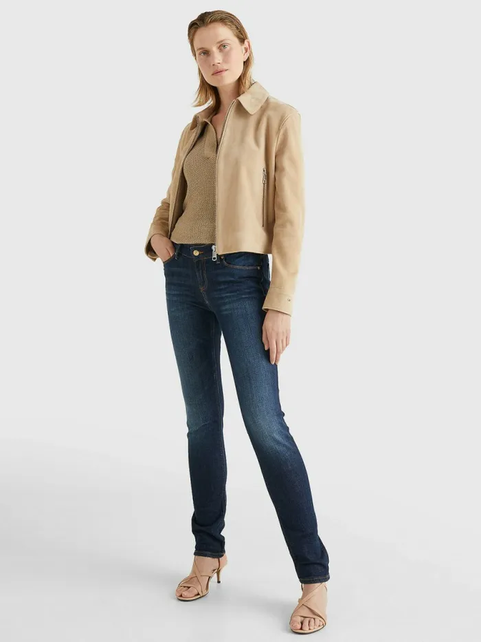 Tommy Hilfiger Milan Heritage Slim Fit Faded Jeans Absolute Blue Wash Womens Jeans Near Me