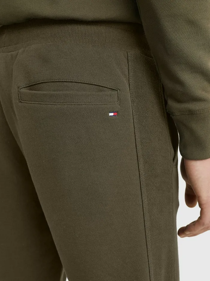 Tommy Hilfiger Mono Flag Joggers Army Green Mens Tracksuits Gift 4 You